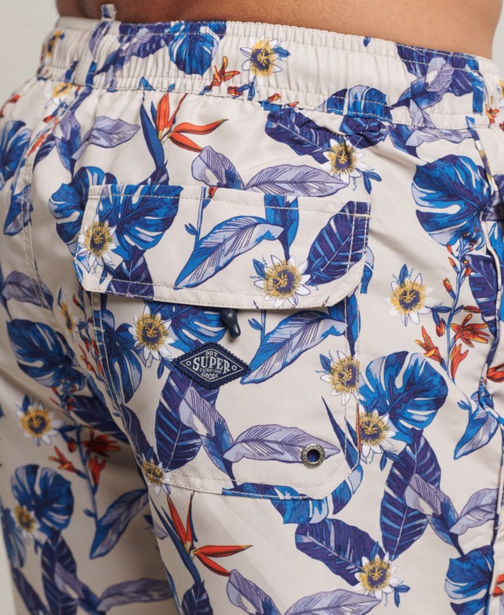 SUPERDRY SWIM CREAM TROPICAL 1