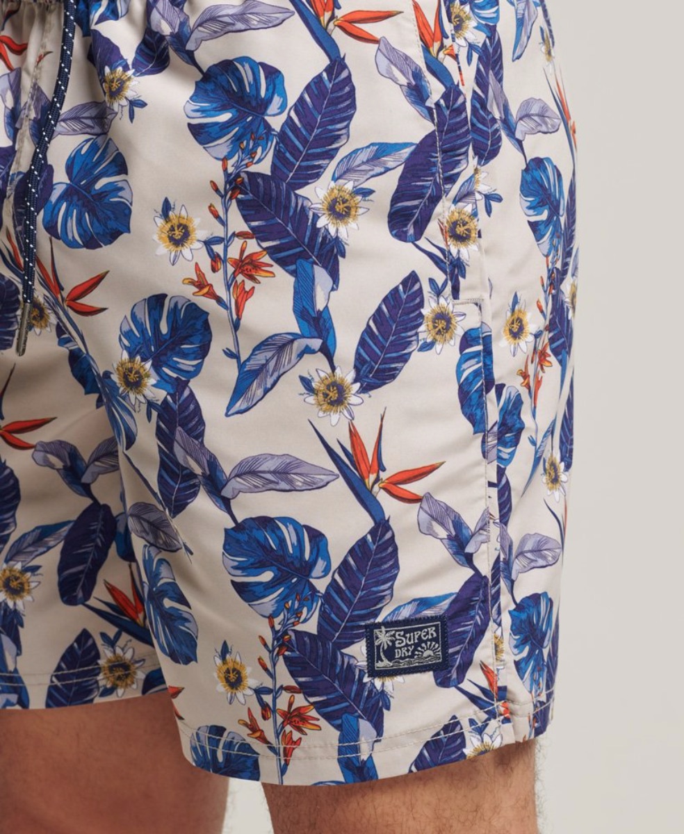 SUPERDRY SWIM CREAM TROPICAL 2