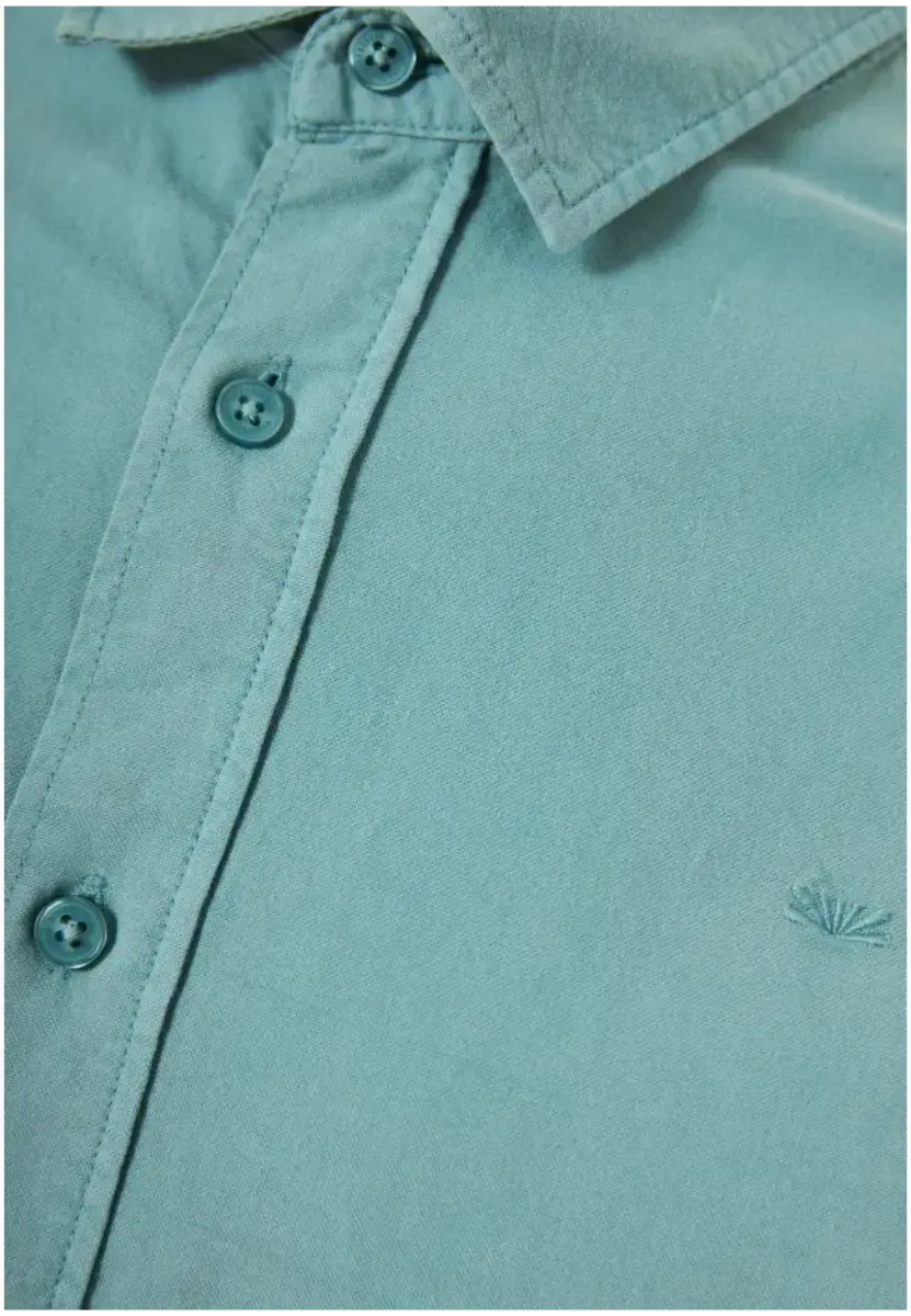 Funky Buddha LS SHIRT FBM013 051 05 ΠΡΑΣΙΝΟ 1