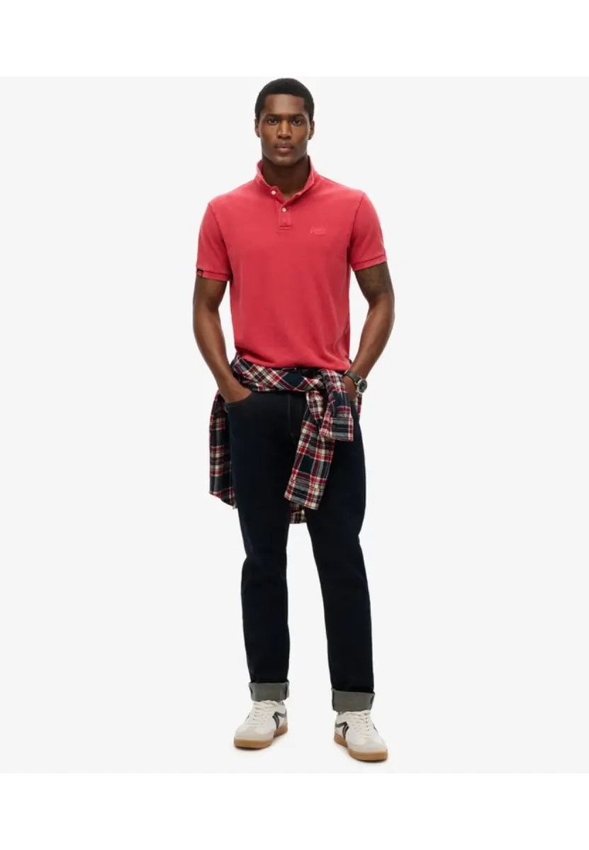 Superdry Polo Μπλούζα Κοντομάνικη Vintage Destroy - Image 4