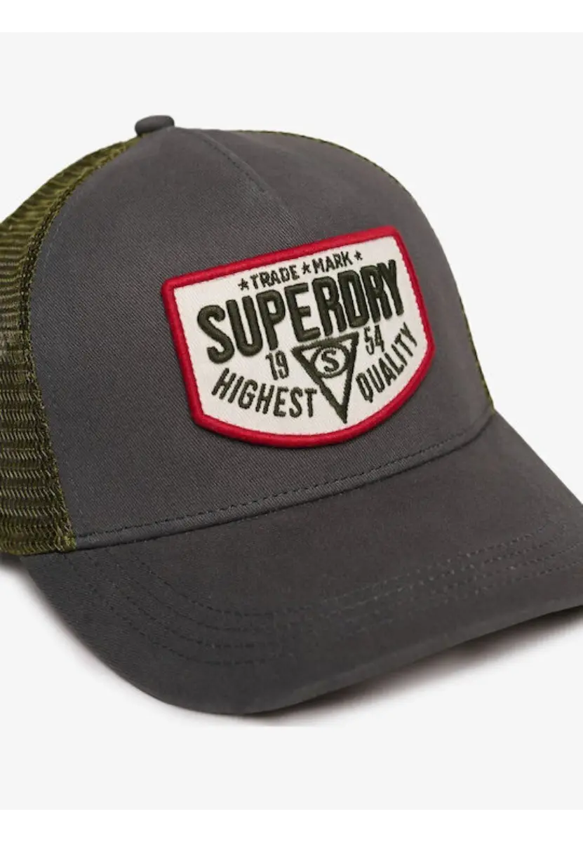 Superdry Καπέλο Mesh Trucker W9010176A με διχτυ