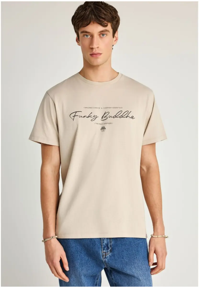 Funky Buddha T-Shirt Κοντομάνικο FBM013-022-04