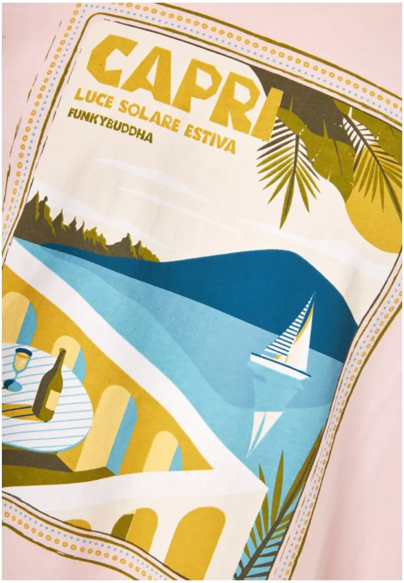 Funky Buddha T Shirt SS FBM013 069 04 PINK 2