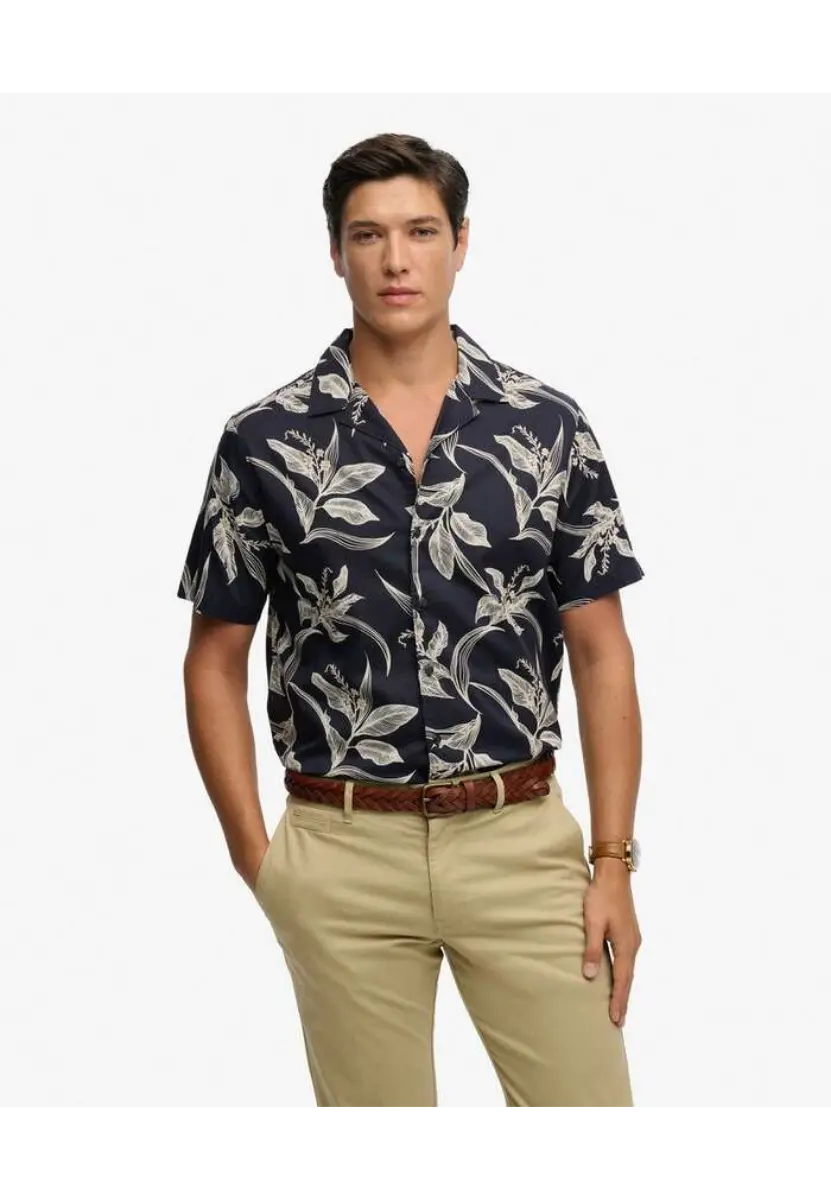 Superdry Πουκάμισο Κοντομάνικο Hawaiian Print