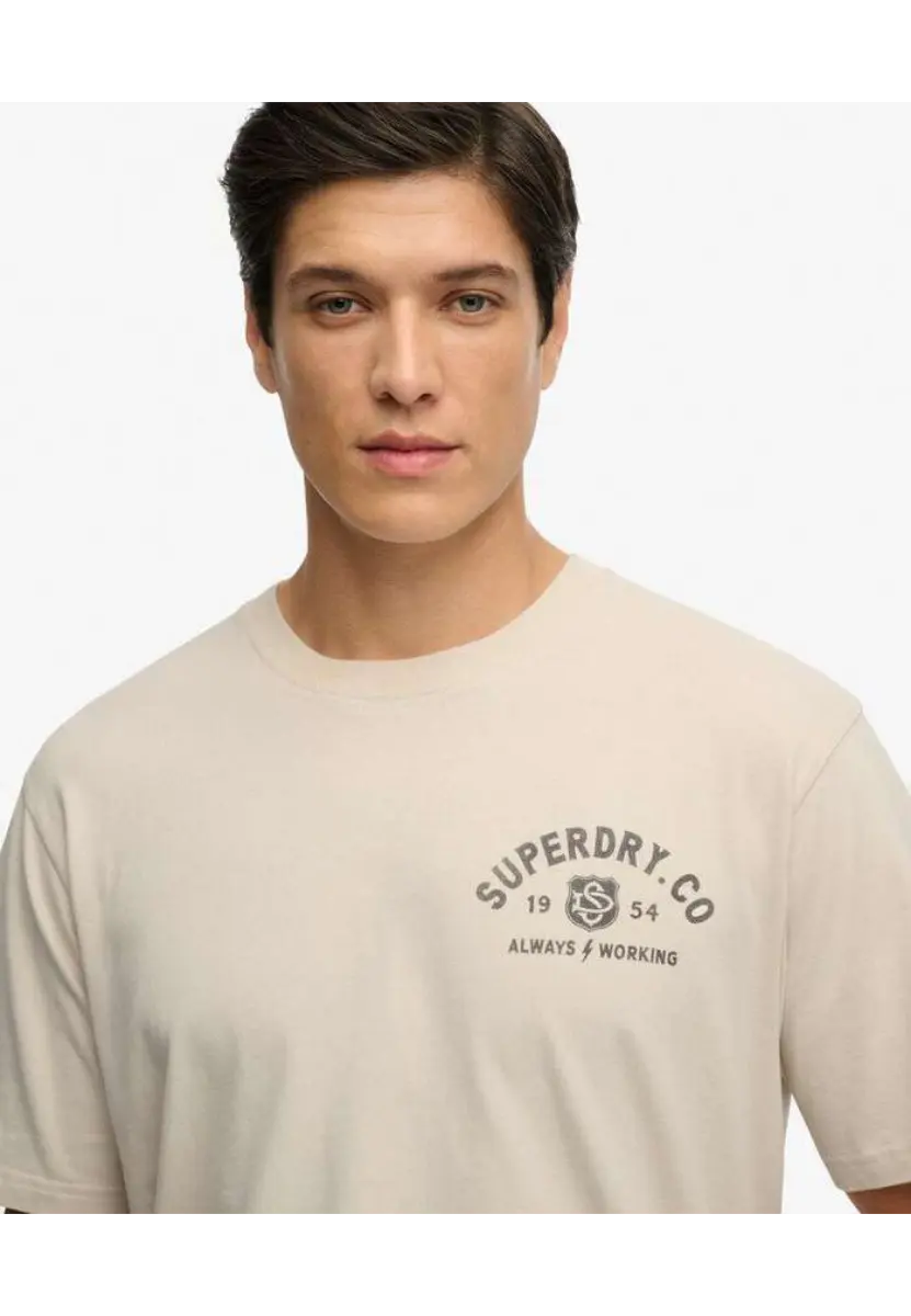 Superdry T-Shirt Heritage Biker Loose - Image 10