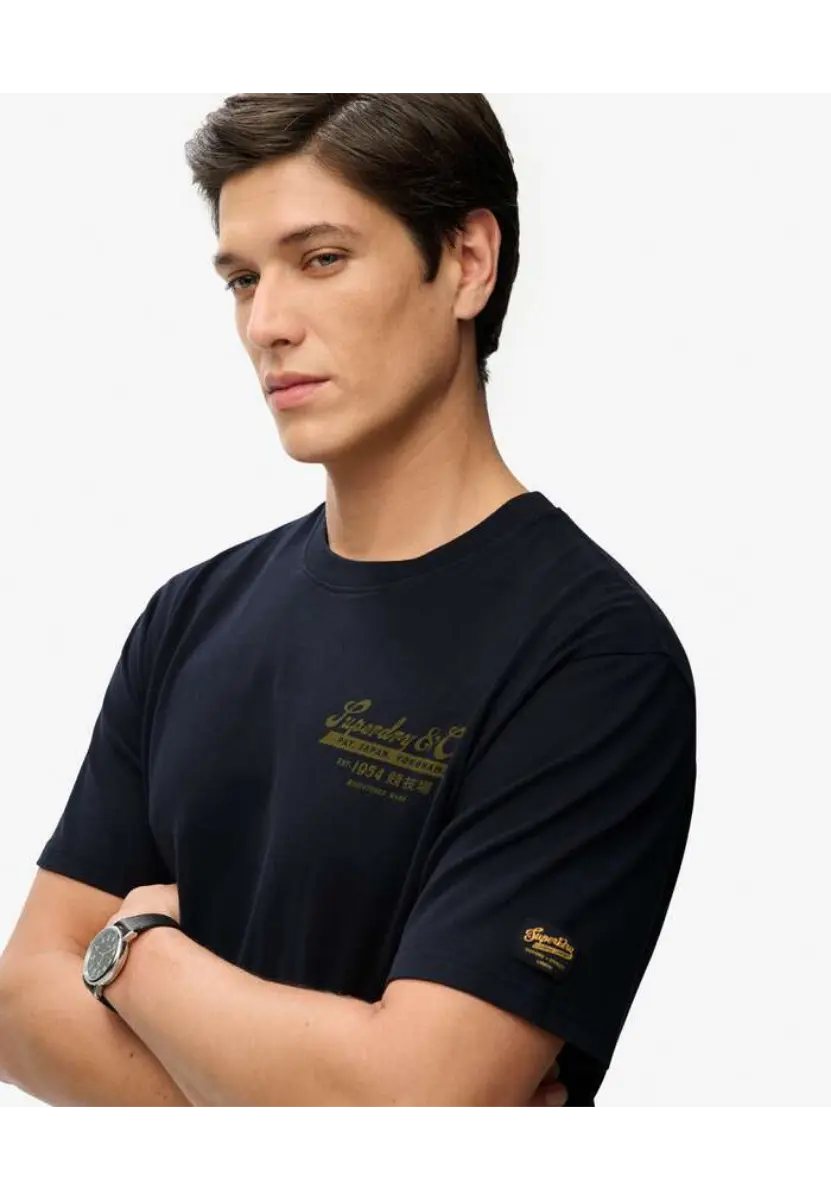 Superdry T-Shirt Heritage Biker Loose