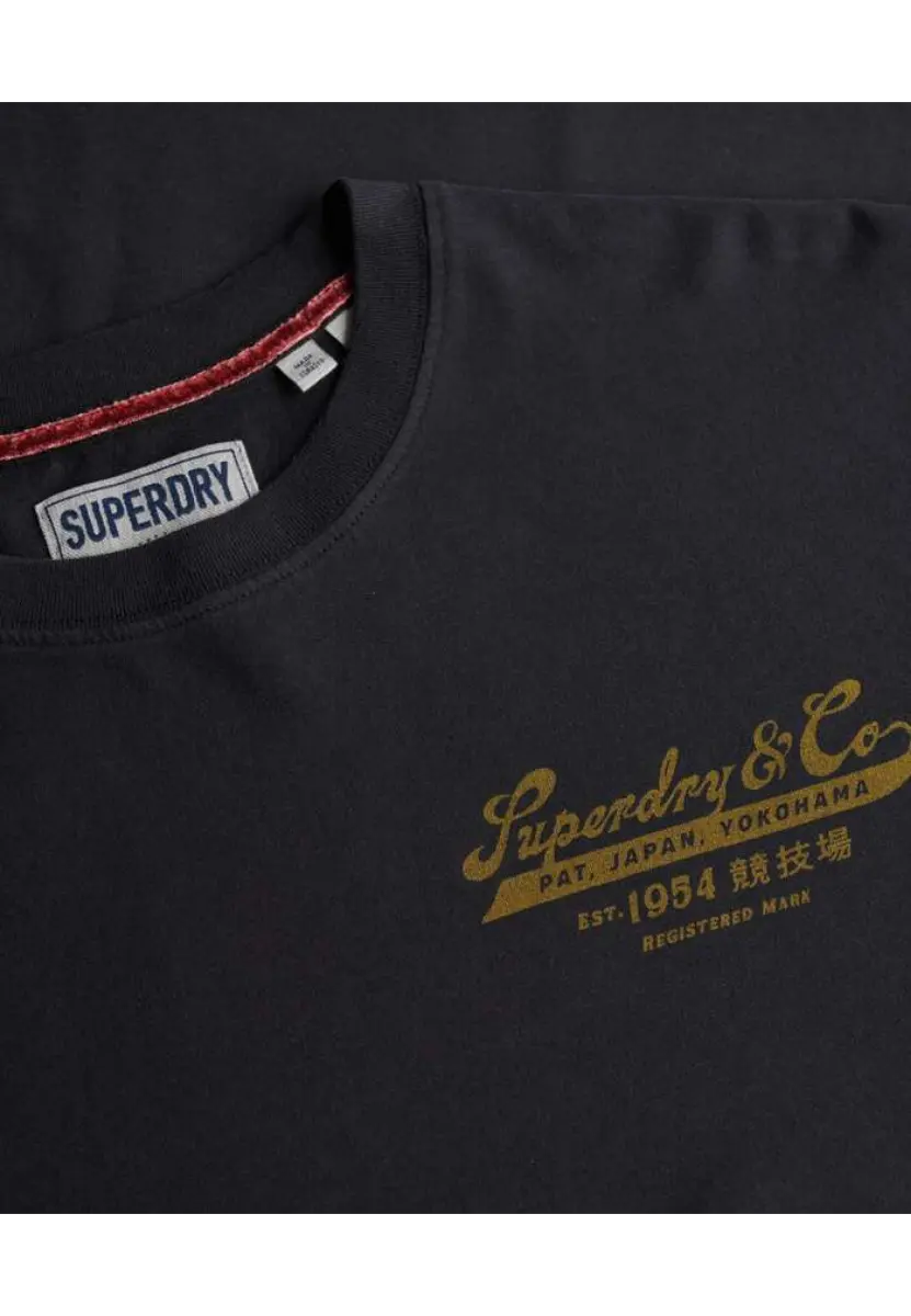 Superdry T-Shirt Heritage Biker Loose - Image 5