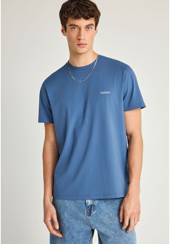 Funky-Buddha_T-Shirt_FBM013-001-04_BLUE (1) Funky Buddha T-Shirt FBM013-001-04 - Image 1